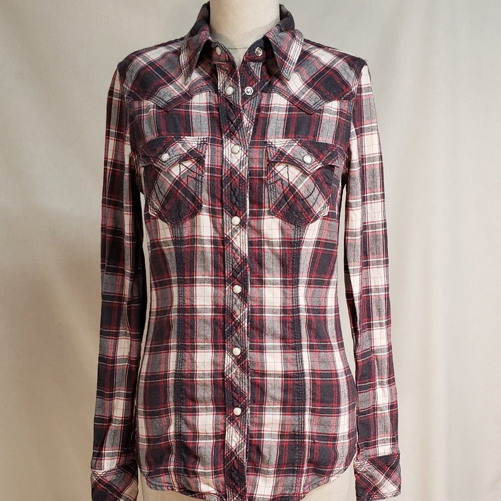 True Religion Fitted Flannel
